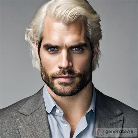 henry cavill blonde hair